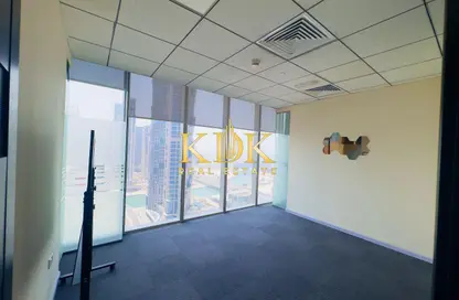 Office Space - Studio - 1 Bathroom for rent in The Prism - Business Bay - Dubai