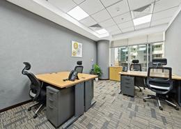 Office Space - 4 bathrooms for rent in Clover Bay Tower - Business Bay - Dubai