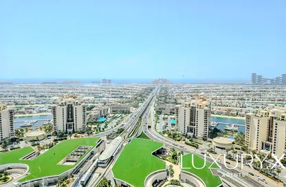 شقة - غرفة نوم - 2 حمامات للايجار في برج النخيل - نخلة جميرا - دبي