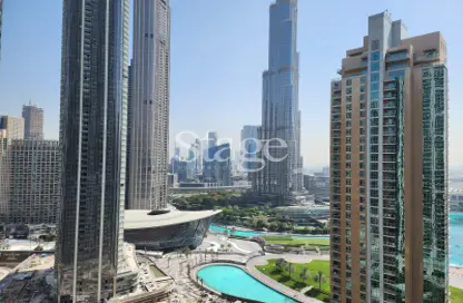 Apartment - 3 Bedrooms - 4 Bathrooms for rent in Act Towers - Opera District - Downtown Dubai - Dubai