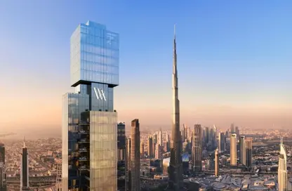Apartment - 3 Bedrooms - 4 Bathrooms for sale in Sky Royal Residences - Business Bay - Dubai