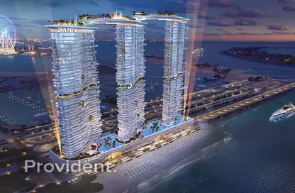 Water View image for: Apartment - 2 Bedrooms - 2 Bathrooms for sale in Tower C - Damac Bay - Dubai Harbour - Dubai, Image 1