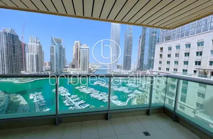 Apartment - 2 Bedrooms - 3 Bathrooms for rent in Al Mesk Tower - Emaar 6 Towers - Dubai Marina - Dubai