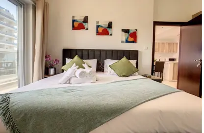 شقة - غرفة نوم - 2 حمامات للبيع في برج هيرا - مدينة دبي الرياضية - دبي