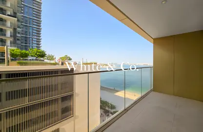 Apartment - 2 Bedrooms - 2 Bathrooms for rent in Grand Bleu Tower 2 - EMAAR Beachfront - Dubai Harbour - Dubai