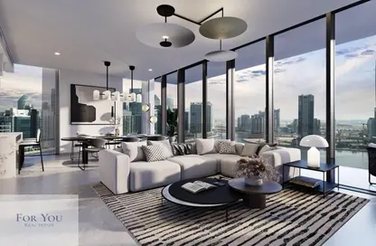 Apartment - 1 Bedroom - 1 Bathroom for sale in Peninsula Four - Peninsula - Business Bay - Dubai
