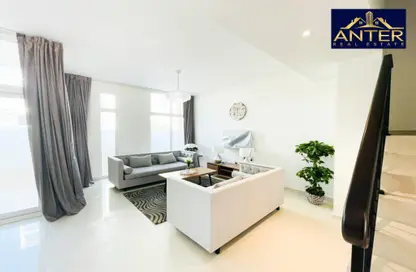 Living Room image for: Townhouse - 3 Bedrooms - 4 Bathrooms for rent in Casablanca Boutique Villas - Pacifica - Damac Hills 2 - Dubai, Image 1