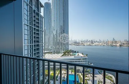 Balcony image for: Apartment - 2 Bedrooms - 2 Bathrooms for rent in Creek Edge Tower 1 - Creek Edge - Dubai Creek Harbour (The Lagoons) - Dubai, Image 1