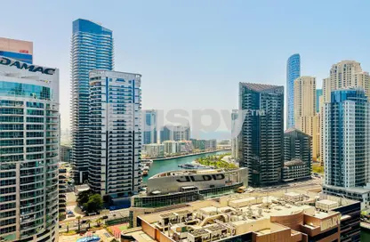 Apartment - 1 Bedroom - 2 Bathrooms for rent in Marina Sail - Dubai Marina - Dubai