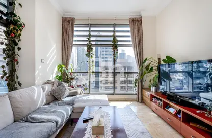 Apartment - 1 Bedroom - 1 Bathroom for sale in Zumurud Tower - Dubai Marina - Dubai