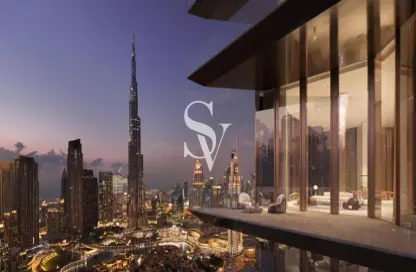 صورة لـ مبنى خارجي بنتهاوس - 4 غرف نوم - 3 حمامات للبيع في فندق وريزيدنس باكارات دبي - برج خليفة - دبي وسط المدينة - دبي ، صورة رقم 1