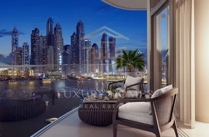 Apartment - 3 Bedrooms - 4 Bathrooms for sale in Palace Beach Residence - EMAAR Beachfront - Dubai Harbour - Dubai