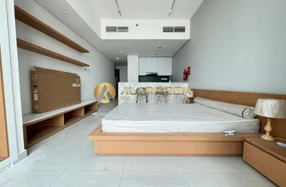 Apartment - Studio - 1 Bathroom for rent in Blue Waves Tower - Dubai Land Residence Complex - Dubai Land - Dubai