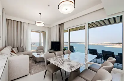 Apartment - 2 Bedrooms - 3 Bathrooms for sale in Grand Bleu Tower 2 - EMAAR Beachfront - Dubai Harbour - Dubai