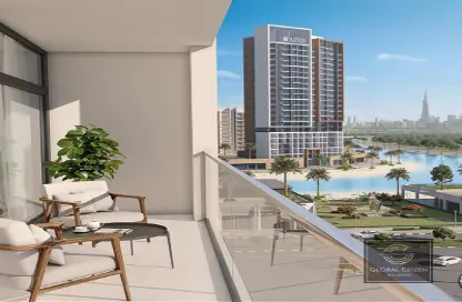 Balcony image for: Apartment - 1 Bathroom for sale in AZIZI Riviera - Meydan One - Meydan - Dubai, Image 1