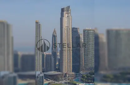 Penthouse - 4 Bedrooms - 6 Bathrooms for rent in IL Primo - Opera District - Downtown Dubai - Dubai