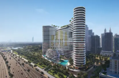 Apartment - 1 Bedroom - 2 Bathrooms for sale in Binghatti Aquarise - Business Bay - Dubai