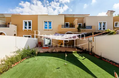 Terrace image for: Villa - 3 Bedrooms - 3 Bathrooms for rent in Al Reem 1 - Al Reem - Arabian Ranches - Dubai, Image 1