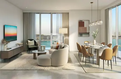 Apartment - 1 Bedroom - 1 Bathroom for sale in Beachgate by Address - EMAAR Beachfront - Dubai Harbour - Dubai
