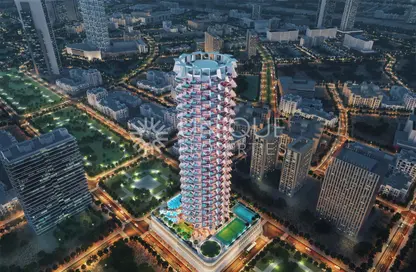 Retail - Studio for rent in Binghatti Royale - Jumeirah Village Circle - Dubai