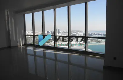 Empty Room image for: Apartment - 2 Bedrooms - 2 Bathrooms for rent in Etihad Tower 2 - Etihad Towers - Corniche Road - Abu Dhabi, Image 1