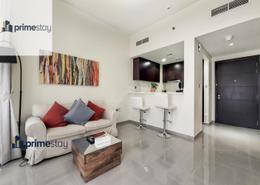Living Room image for: Apartment - 1 bedroom - 1 bathroom for rent in Merano Tower - Business Bay - Dubai, Image 1