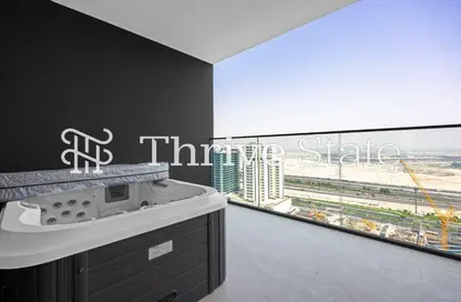 Apartment - Studio - 1 Bathroom for rent in Trillionaire Residences - Business Bay - Dubai