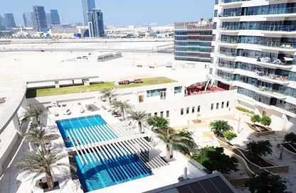 Pool image for: Apartment - 1 Bedroom - 2 Bathrooms for sale in Marina Bay by DAMAC - Najmat Abu Dhabi - Al Reem Island - Abu Dhabi, Image 1