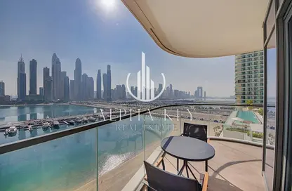 Apartment - 3 Bedrooms - 4 Bathrooms for rent in Marina Vista - EMAAR Beachfront - Dubai Harbour - Dubai