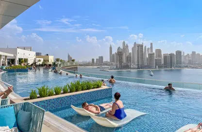 Apartment - 1 Bedroom - 2 Bathrooms for rent in Seven Palm - Palm Jumeirah - Dubai