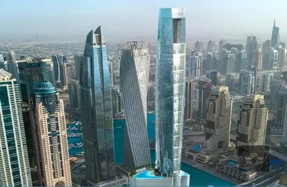 شقة - غرفة نوم - 2 حمامات للبيع في برج سيل - دبي مارينا - دبي