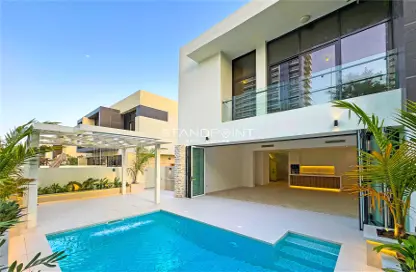 Pool image for: Villa - 4 Bedrooms - 5 Bathrooms for sale in Brookfield 2 - Brookfield - DAMAC Hills - Dubai, Image 1