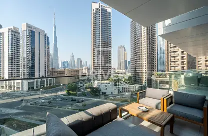 شقة - غرفة نوم - 2 حمامات للايجار في ماركيز سكوير تاور - الخليج التجاري - دبي