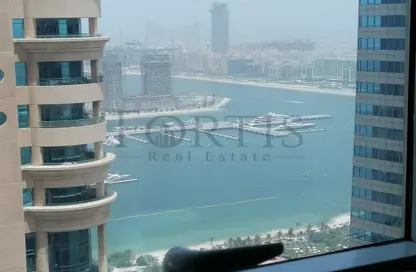 Apartment - 3 Bedrooms - 3 Bathrooms for rent in Sulafa Tower - Dubai Marina - Dubai