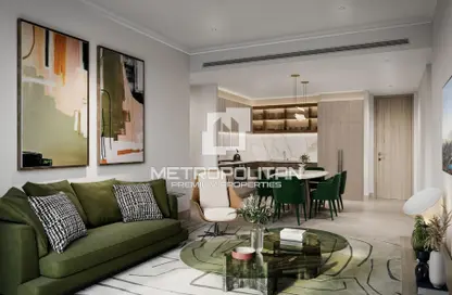 Living / Dining Room image for: Apartment - 2 Bedrooms - 2 Bathrooms for sale in St Regis The Residences - Burj Khalifa Area - Downtown Dubai - Dubai, Image 1