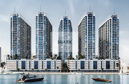 Apartment - 1 Bedroom - 2 Bathrooms for sale in Ajman Creek Towers - Al Rashidiya 1 - Al Rashidiya - Ajman