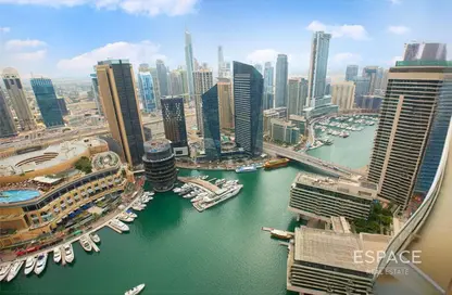 دوبلكس - 5 غرف نوم - 6 حمامات للبيع في باي سنترال غرب - باي سنترال - دبي مارينا - دبي