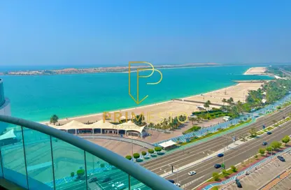 شقة - 4 غرف نوم - 7 حمامات للايجار في برج بالغيلم - شارع الكورنيش - أبوظبي