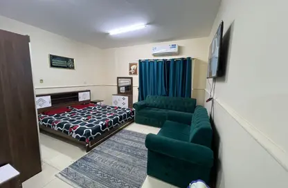 شقة - 1 حمام للايجار في برج فيكتوريا - القليعة - الشارقة