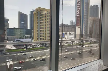 Office Space - Studio - 2 Bathrooms for rent in Al Moosa Tower 1 - Al Moosa Towers - Sheikh Zayed Road - Dubai