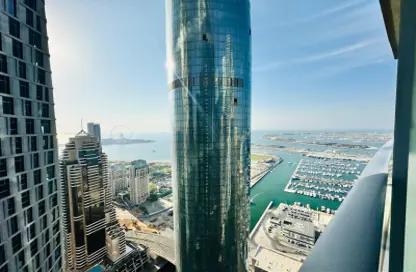 Apartment - 1 Bedroom - 2 Bathrooms for rent in Damac Heights - Dubai Marina - Dubai