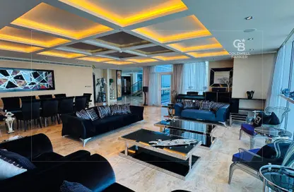 Penthouse - 4 Bedrooms - 5 Bathrooms for rent in 23 Marina - Dubai Marina - Dubai