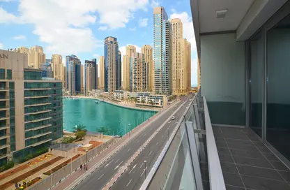 شقة - غرفة نوم - 2 حمامات للبيع في A برج سيلفرين - سيلفيرين - دبي مارينا - دبي