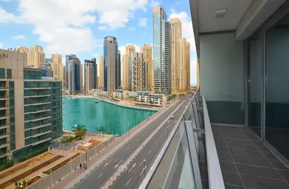 Apartment - 1 Bedroom - 2 Bathrooms for sale in Silverene Tower A - Silverene - Dubai Marina - Dubai