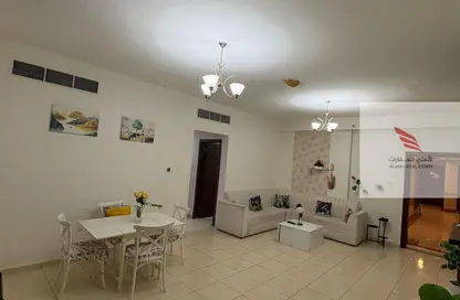 Apartment - 1 Bedroom - 2 Bathrooms for rent in Orient Tower 1 - Orient Towers - Al Bustan - Ajman