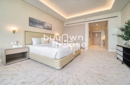 Apartment - Studio - 1 Bathroom for rent in The Palm Tower - Palm Jumeirah - Dubai