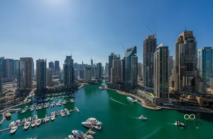 Apartment - 3 Bedrooms - 4 Bathrooms for rent in Marina Gate 2 - Marina Gate - Dubai Marina - Dubai
