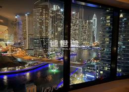 شقة - 3 غرف نوم - 4 حمامات للكراء في برج الزمان والمكان - دبي مارينا - دبي