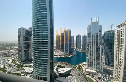شقة - 1 حمام للايجار في ليك تيراس - (JLT) مجمع D - أبراج بحيرة الجميرا - دبي