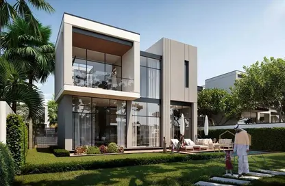 Outdoor House image for: Villa - 4 Bedrooms - 5 Bathrooms for sale in Murooj Al Furjan - Al Furjan - Dubai, Image 1